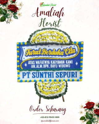 Papan Bunga Duka di Malalayang