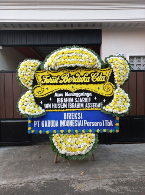 Papan Bunga Duka di Malalayang